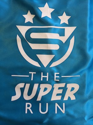 Blue Superhero Cape