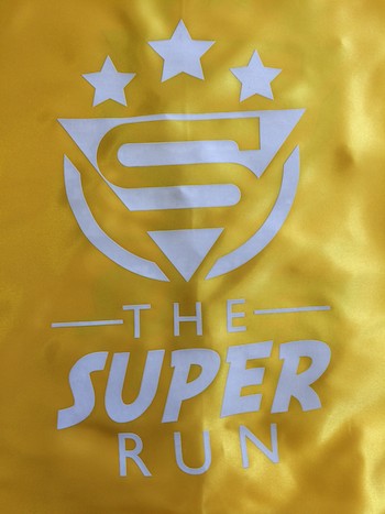 Yellow Superhero Cape